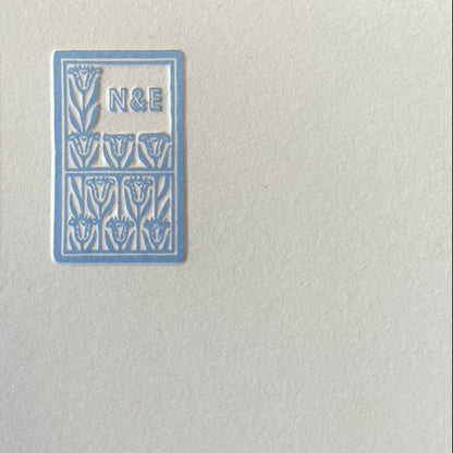 Art Deco You & Me Notecard