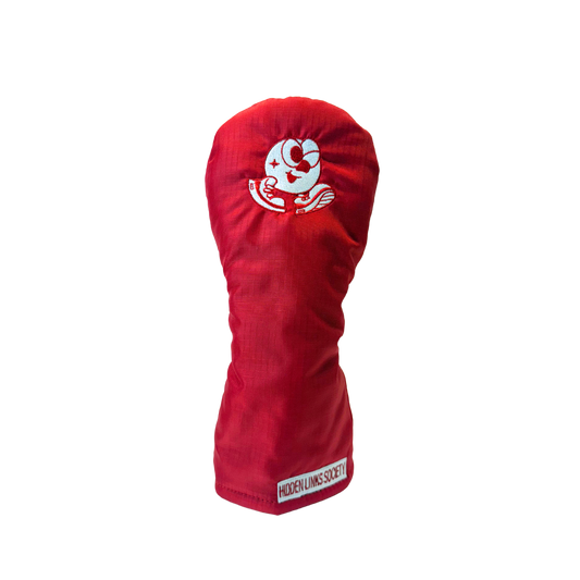 Dimple Ripstop Fairway Wood Cover - Red