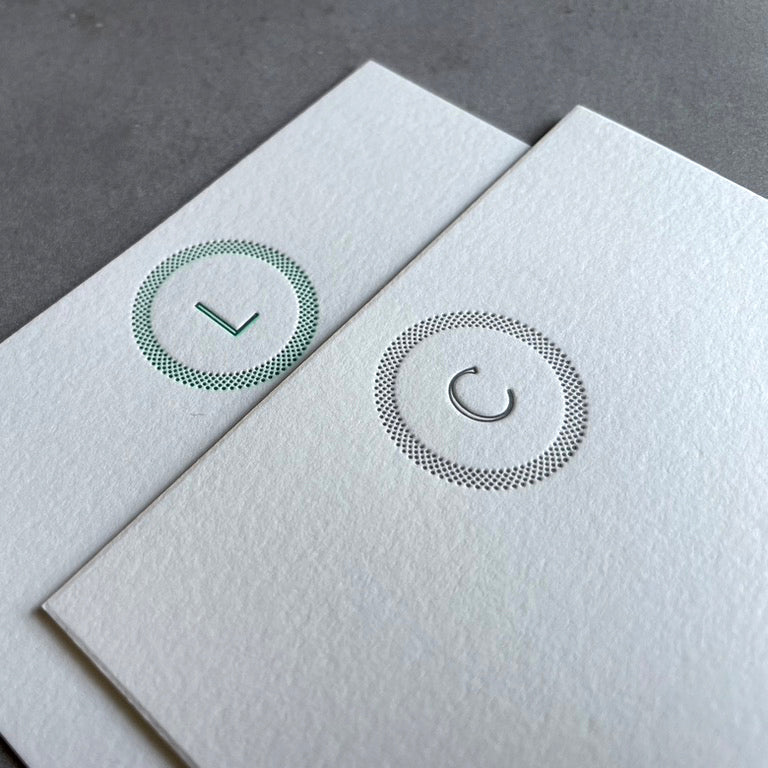 The Simple Circle Notecard