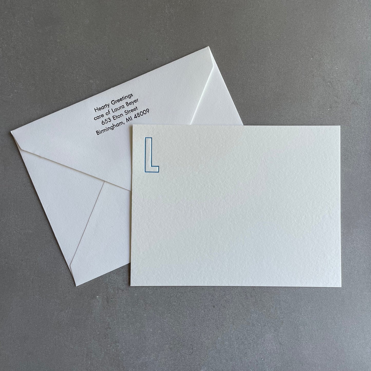 The Statement Piece Notecard
