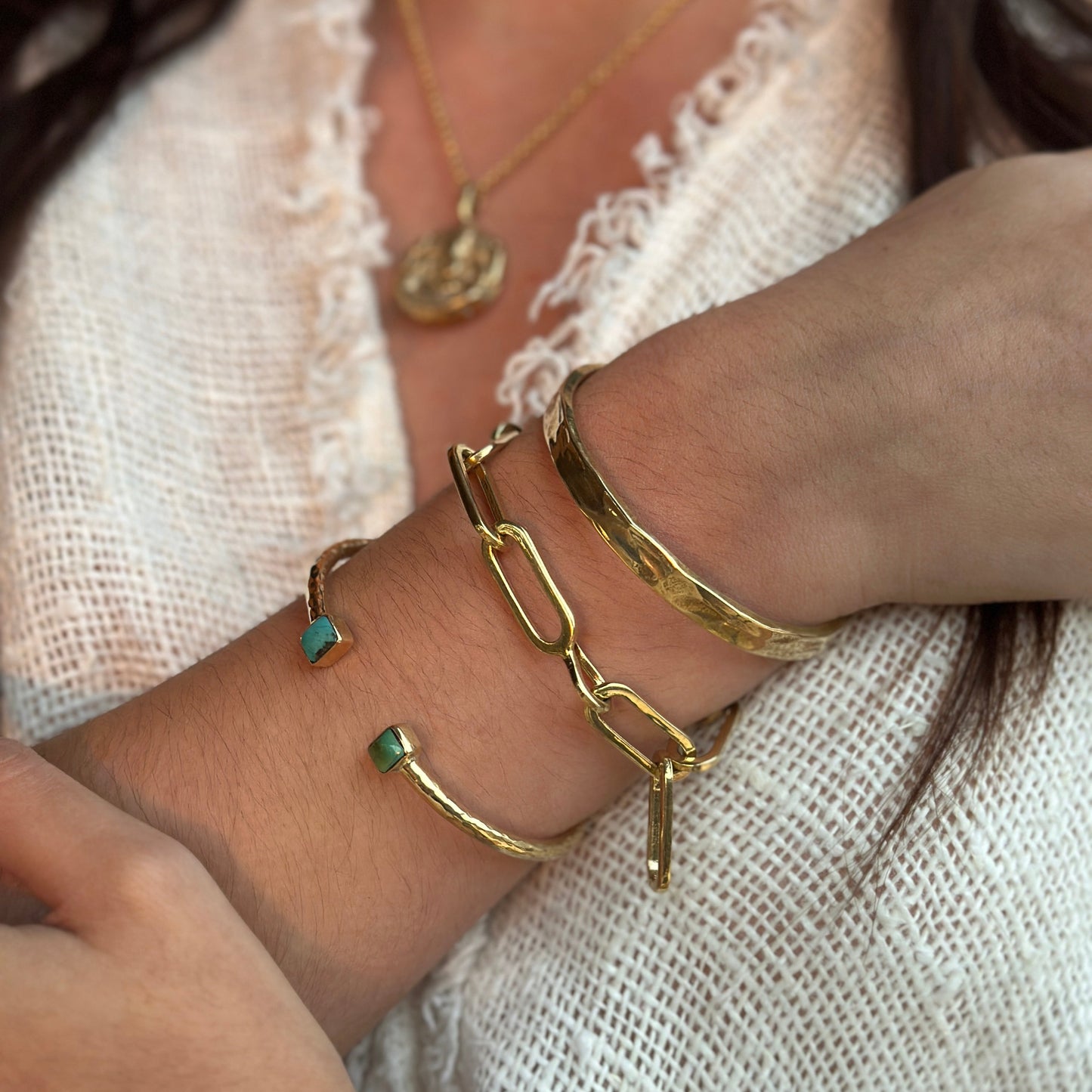 Turquoise Bangle Bracelet
