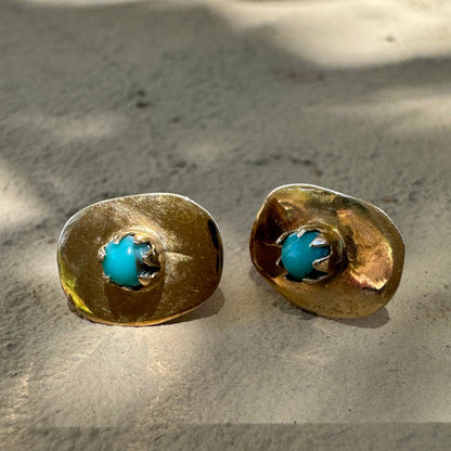 Turquoise Stud Earrings