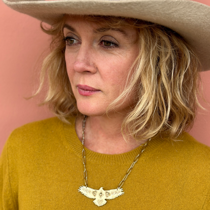 Gold Eagle Necklace