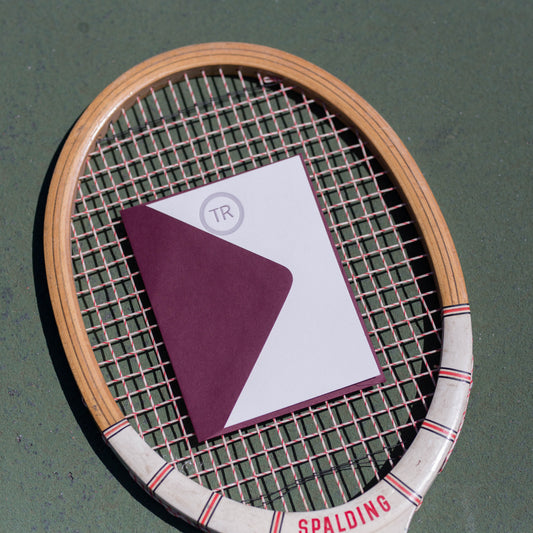 The Simple Circle Notecard