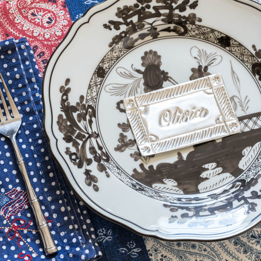 Embossed Tin Placecards