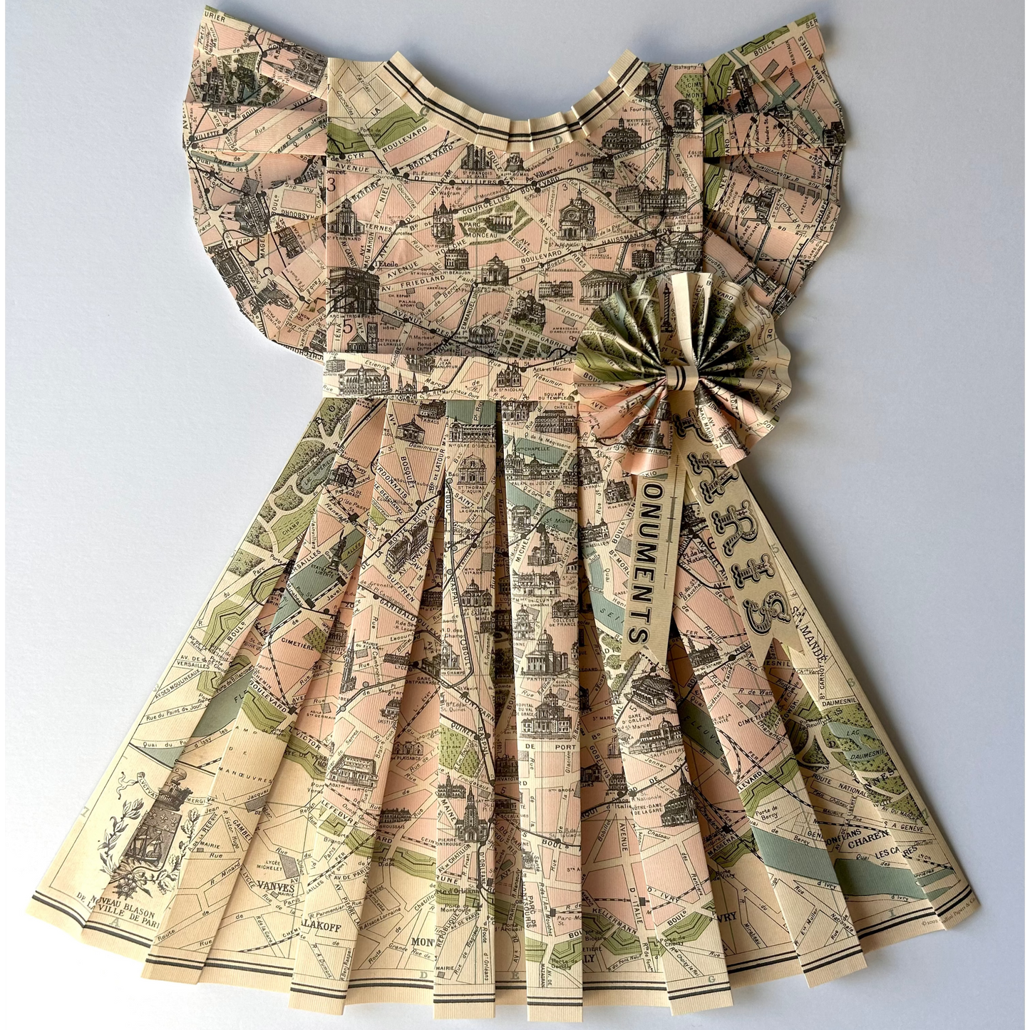 The Paris Map Dress
