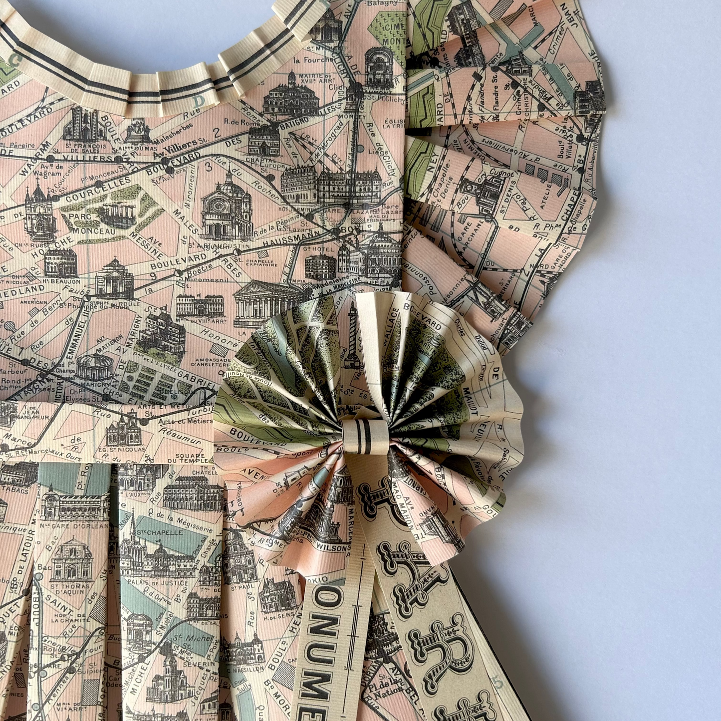 The Paris Map Dress