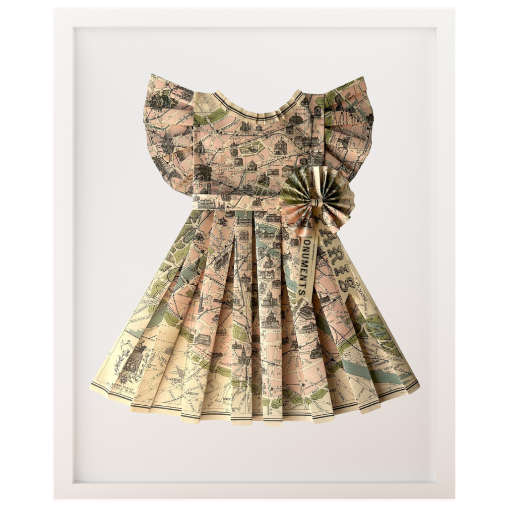 The Paris Map Dress