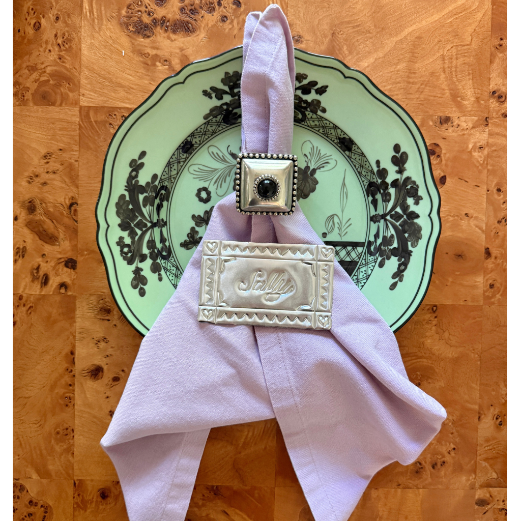 Embossed Tin Placecards